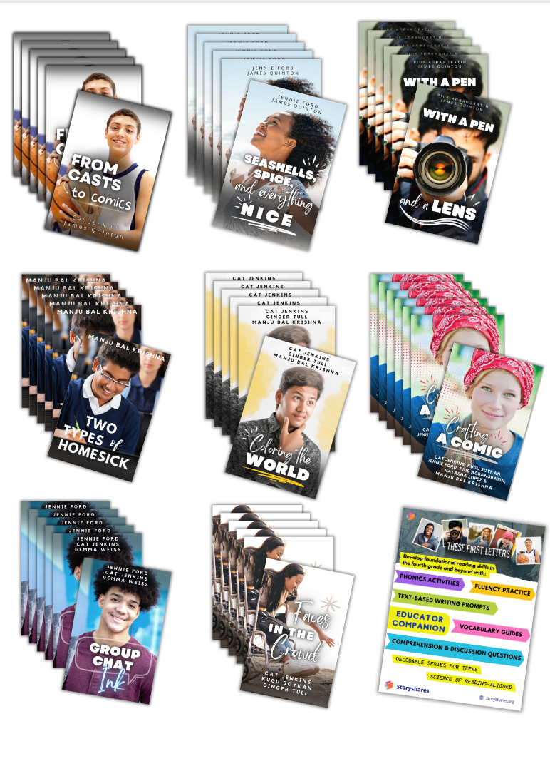 Middle School Decodables Classroom Intervention Set - Shop Storyshares