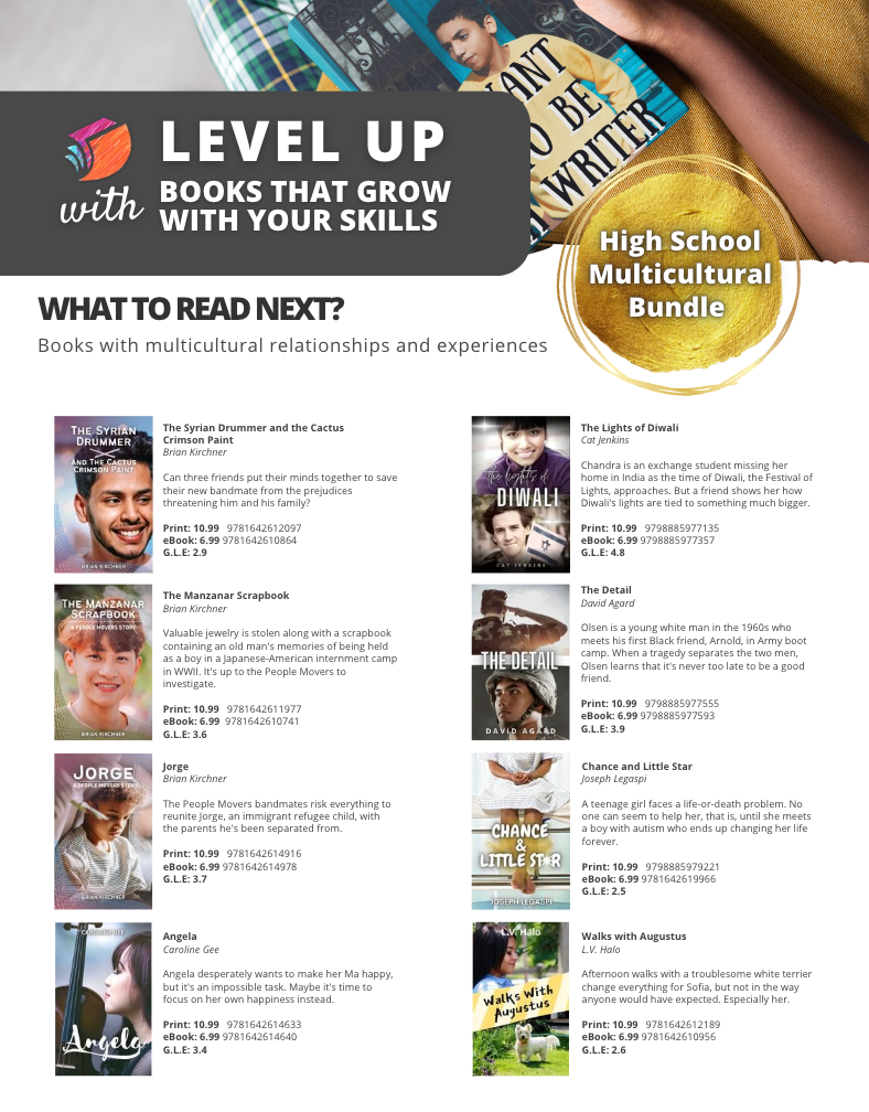 High School Multicultural High-Low Bundle (14 paperbacks)