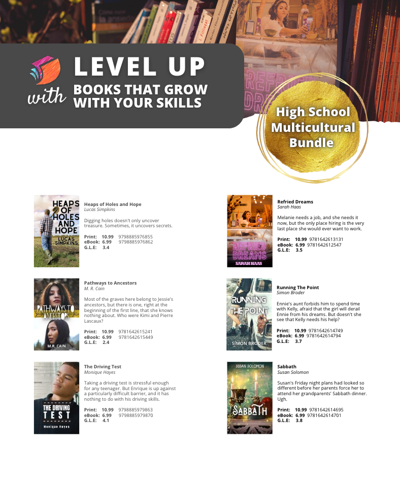 High School Multicultural High-Low Bundle (14 paperbacks)