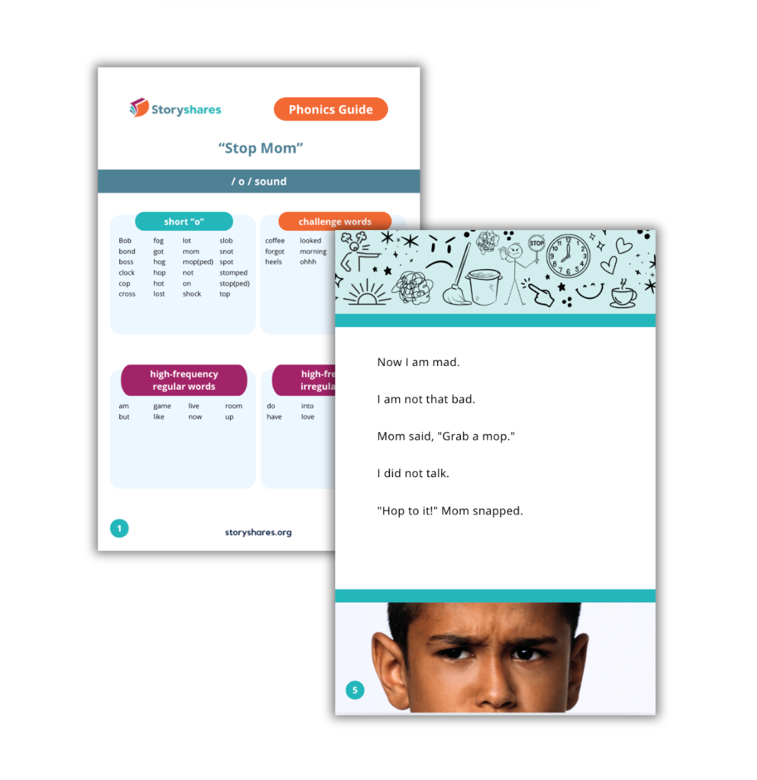 Micro Decodable for Grades 6-12: Stop Mom