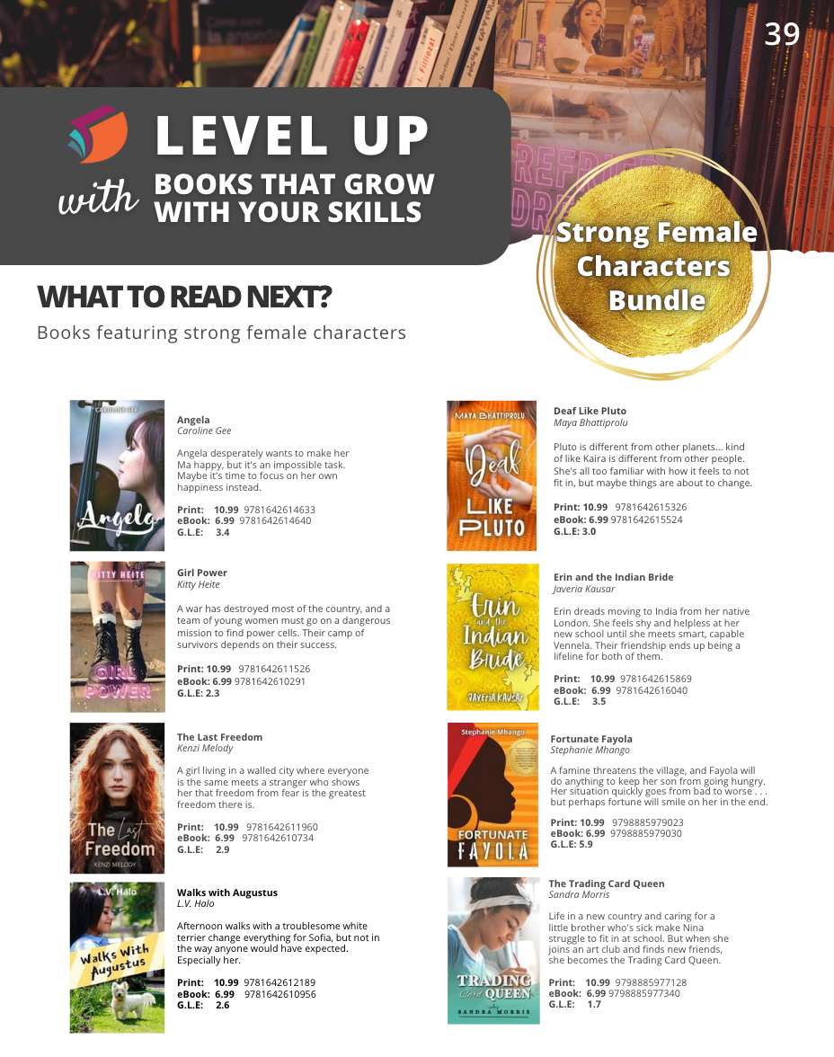 Strong Female Characters High-Low Bundle (8 paperbacks)