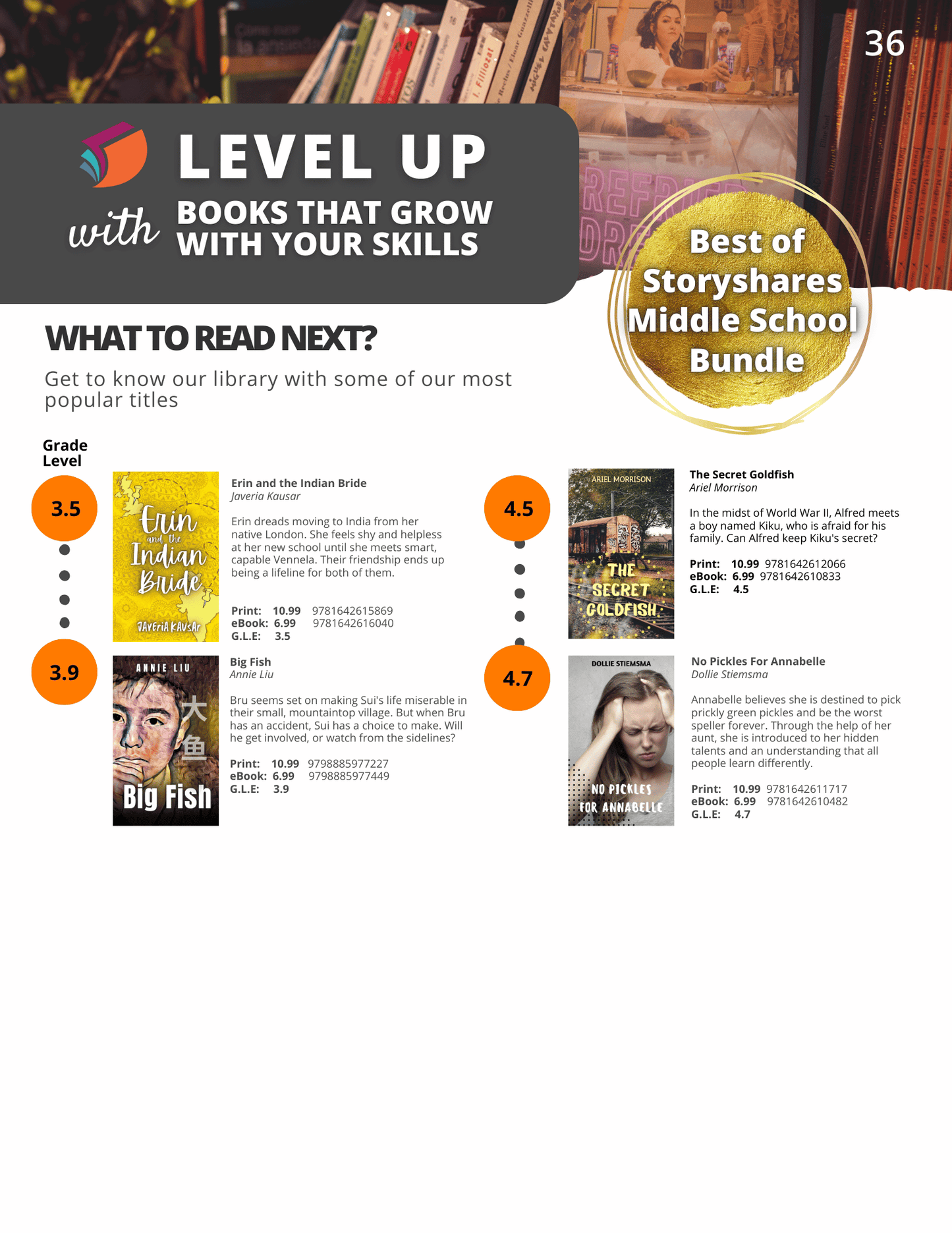 High-low books for middle school striving readers titles and descriptions page 2