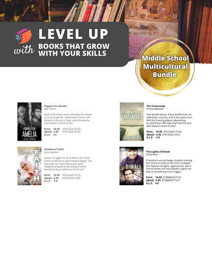 Middle School Multicultural High Low Book bundle catalog page 2