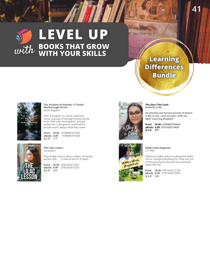 Learning Differences High-Low Bundle (12 paperbacks)